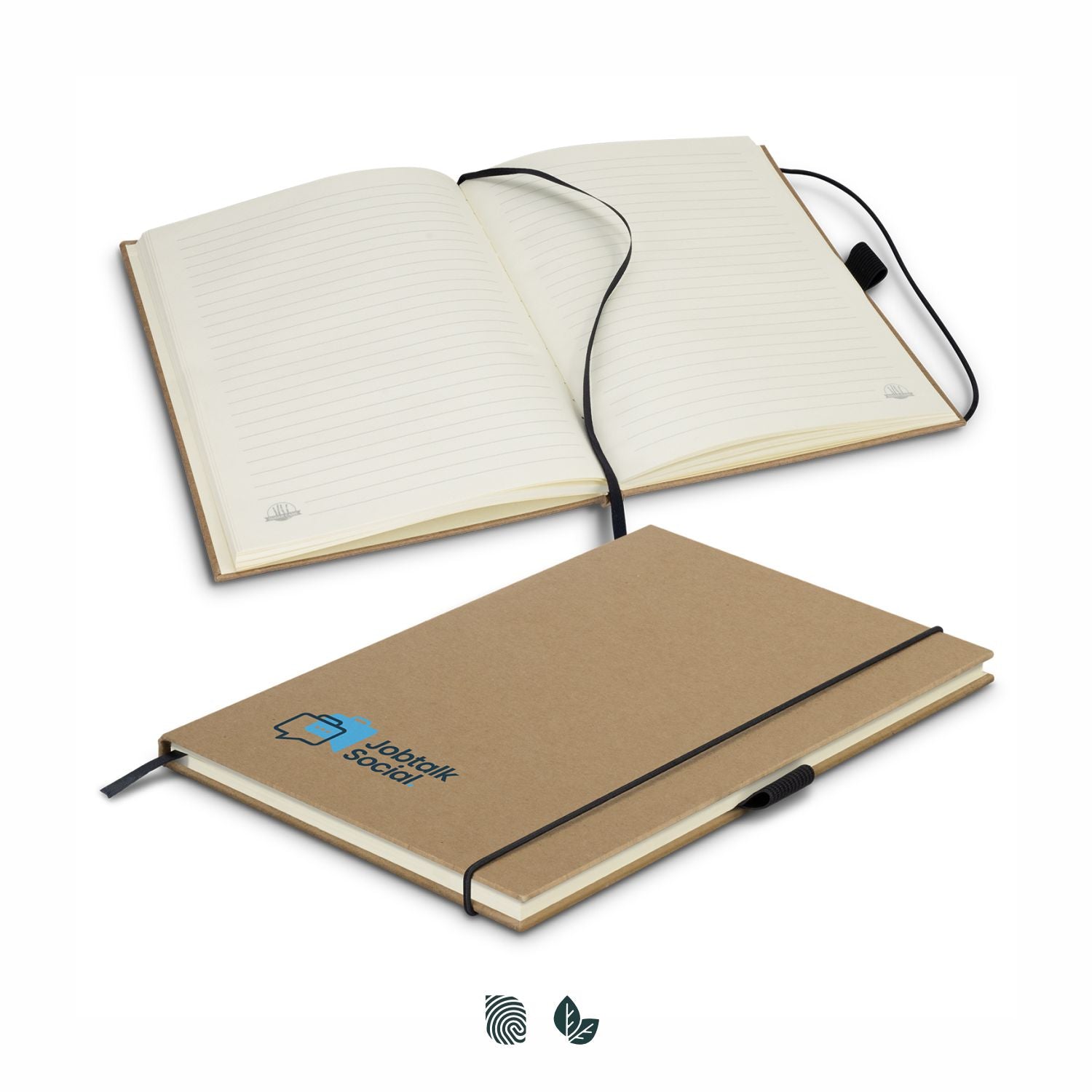 Sugarcane Paper Hard Cover Notebook