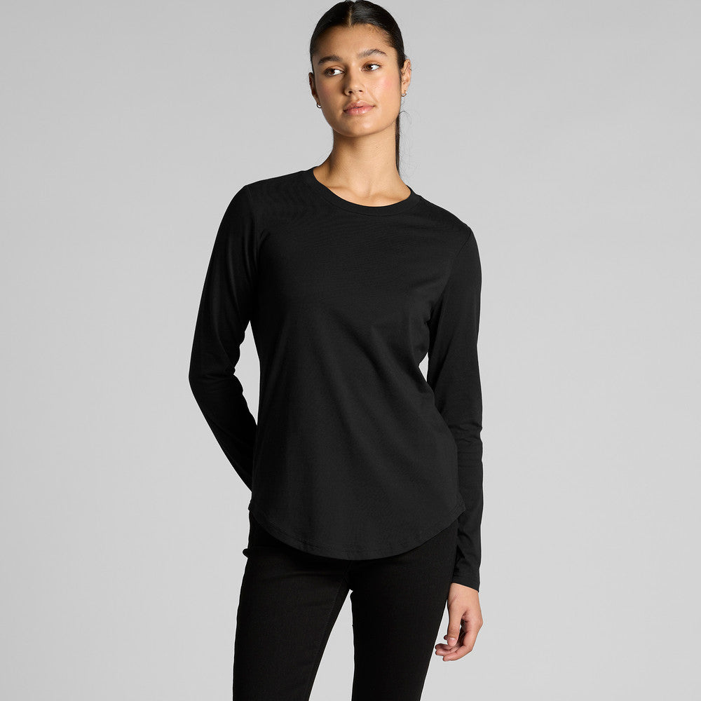 Wo's Maple Curve L/S Tee